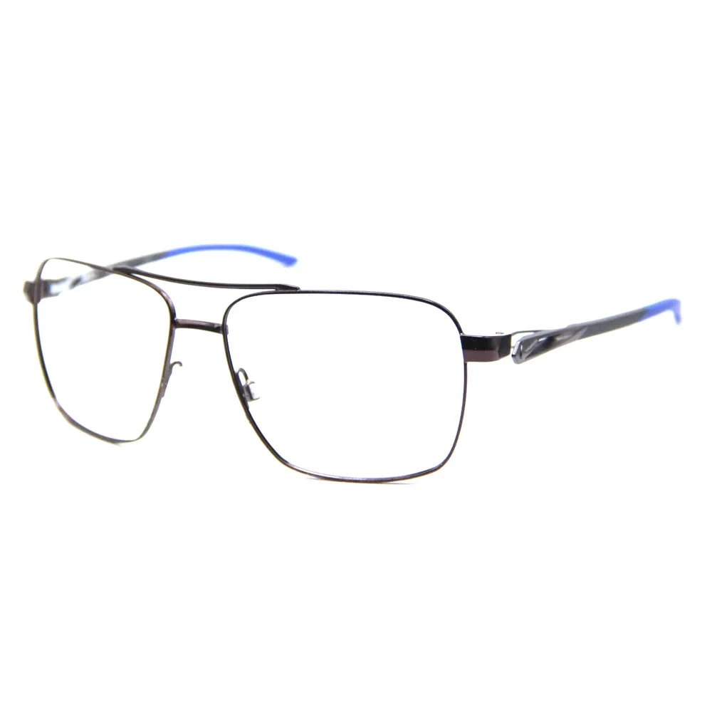 NIKE CHRONICLES DQ0798 993 MATTE BLACK BLUE EYEGLASSES FRAME 58-15-140